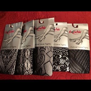 Frenchic, Fishnet Lace Tights, Q, , 1x/2x for all